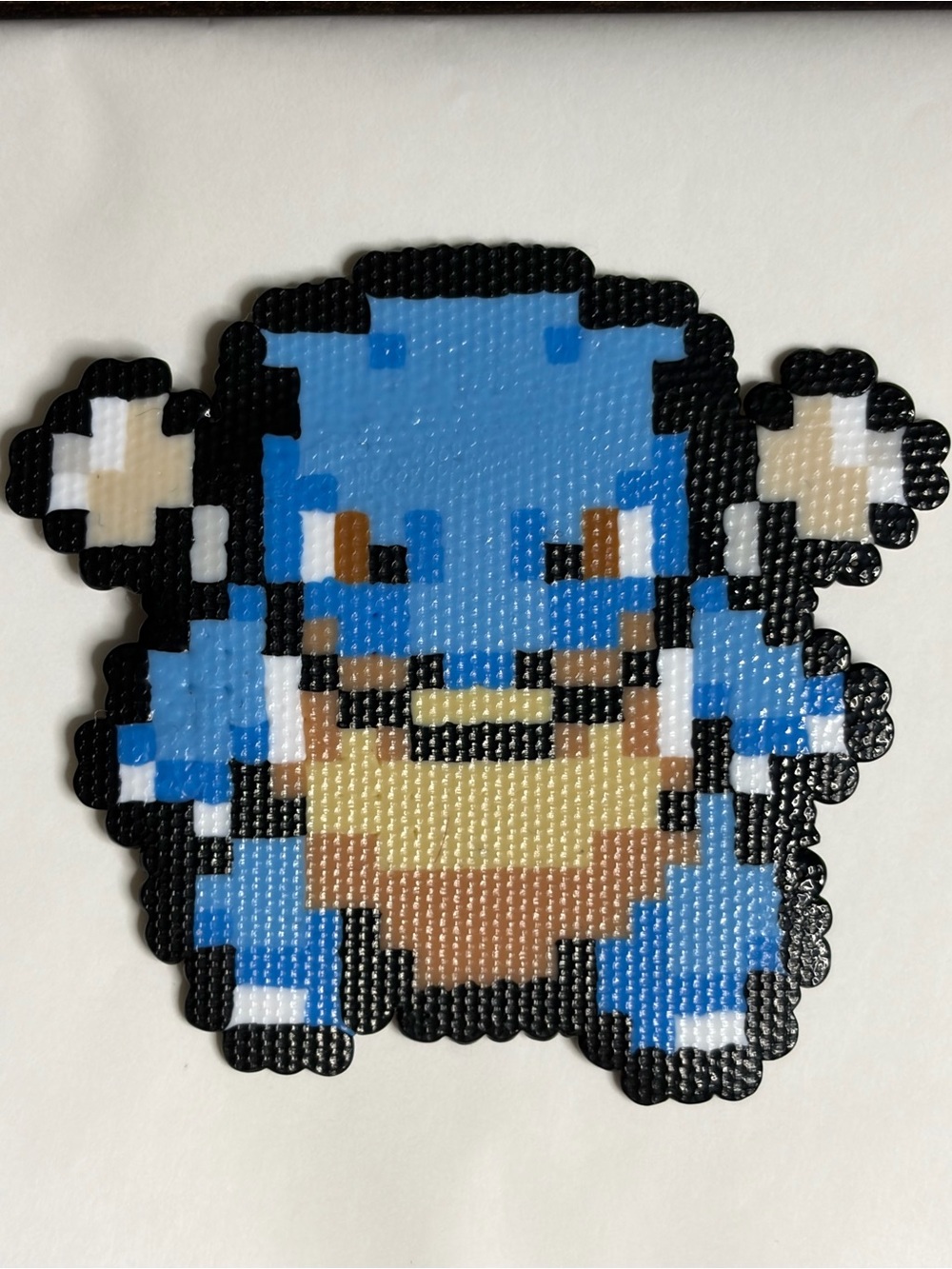 Pixelated Pokemon Blastoise Magnet